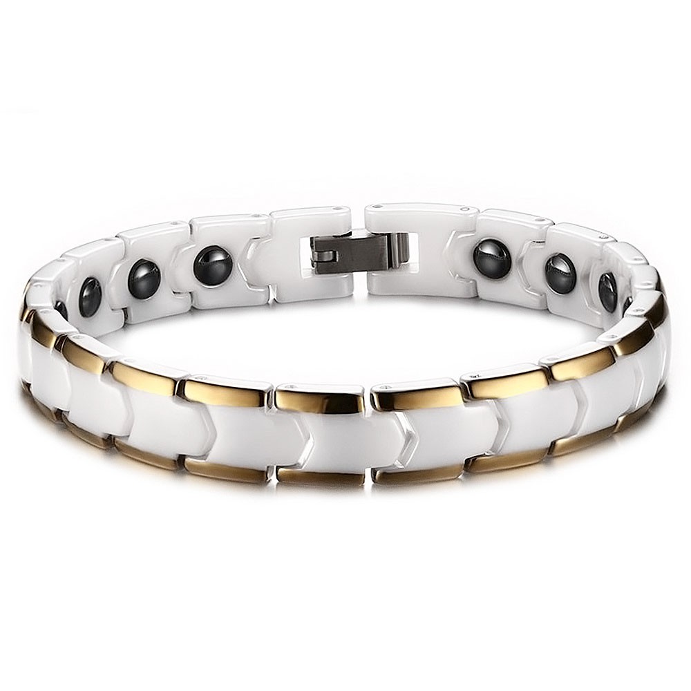 bracelet blanc femme