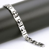 Men's Polished Tungsten Magnetic Bracelet