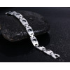 Men's Stainless Steel Yin Yang Magnetic Bracelet