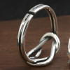 Sterling Silver Open Celtic Sailor Knot Ring