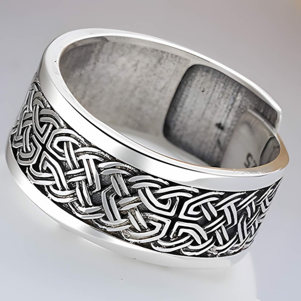 Bague celtique homme argent outlet