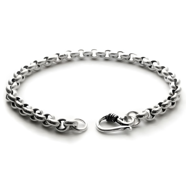 Men's Sterling Silver Chain Classique Bracelet