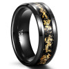 Personalized wedding ring Tungsten ring