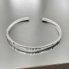 Sterling silver bracelet with Viking pattern for men and women