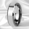 Men's tungsten ring, mirror finish, customizable alliance