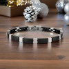 Women's Black Ceramic Magnetic Bracelet