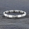 Women's Black Ceramic Magnetic Bracelet