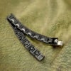 Pulsera piramidal magnética de cerámica para hombre con imanes