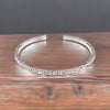 Solid silver Celtic Viking bangle bracelet for men and women