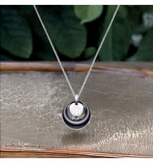 Women's pendant water drop ceramic zirconium