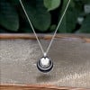 Women's pendant water drop ceramic zirconium