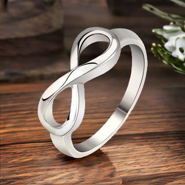 Anillo minimalista plata sale