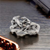 Herrenring mit Gothic-Dornring