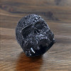 Men's stainless steel skull ring