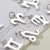 Zilveren herenketting met sterrenbeeld Waterman