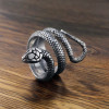 Anello Snake da uomo e donna in acciaio inossidabile
