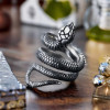 Anello Snake da uomo e donna in acciaio inossidabile