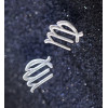 Orecchini in argento 925 segni zodiacali Vergine