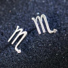 Orecchini in argento 925 segni zodiacali Scorpione