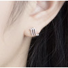 Sterling Silver Stud Earrings Zodiac Scorpio