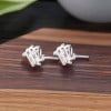 Sterling Silver Stud Earrings Zodiac Virgo