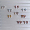 Perlas cultivadas de agua dulce de 8 mm - Pendientes
