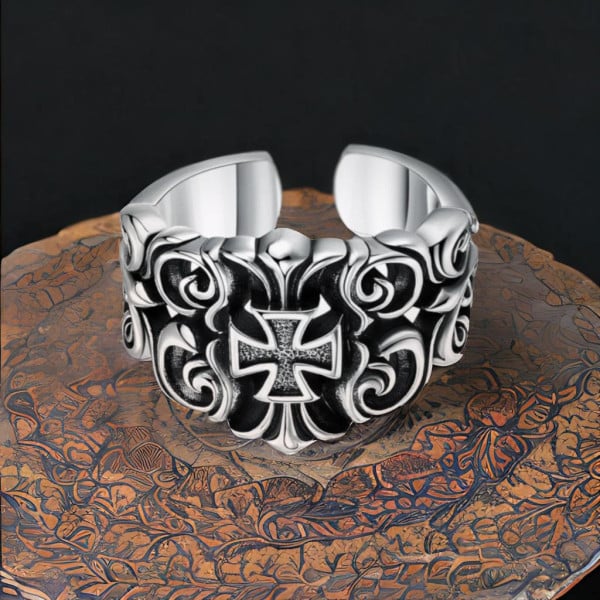 Bague chevalier rose croix online
