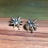 Silver Spider Stud Earrings for Men and Women
