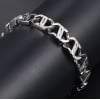 Bracciale da Uomo in Acciaio con Catena Marina Spessa