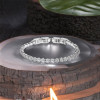 Pulsera de Acero para Mujer con Cierre Ajustable de Circonio