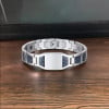 Bracelet personnalise homme gourmette acier fibre de carbone