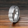 Men's customizable Celtic tungsten ring