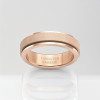 Men's anti-stress Spinner rotating tungsten ring