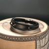 Bracelet personnalise homme cuir gourmette multi cordons