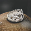 Men's ring with gothic thorn ring