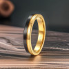Bague personnalisee mariage homme femme tungstene minimaliste
