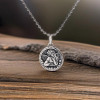 Men's Sterling Silver guardian angel Pendant