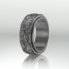 Men's ring anti-stress rotating ring eye of God