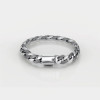 Men's Sterling Silver Biker Big Bracelet