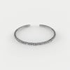 Solid silver Celtic Viking bangle bracelet for men and women