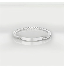 Zilveren armband met Cubaanse ketting