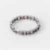 Bracelet homme argent massif chaine moto biker