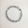 Men's Sterling Silver Marine Link Chain Bracelet