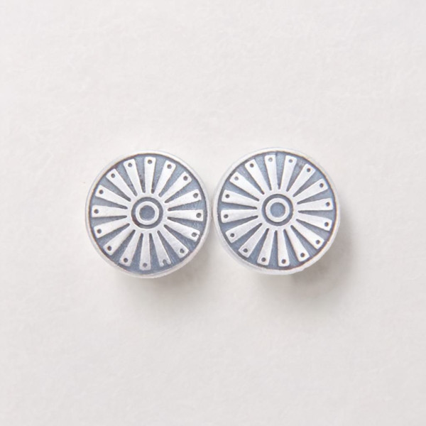 Pendientes de plata con nudo vikingo celta