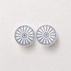 Pendientes de plata con nudo vikingo celta