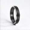 Anello da uomo personalizzato con cupola in tungsteno