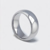 Fede nuziale personalizzata con cupola in tungsteno
