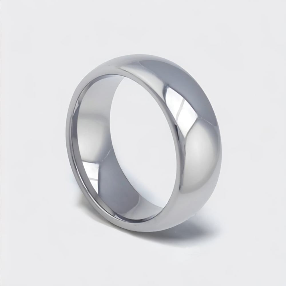 Anillo de plata de caballero jefe indio para hombre.