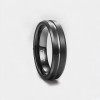Bague mariage homme tungstene brosse personnalisable
