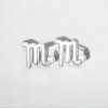 Sterling Silver Stud Earrings Zodiac Scorpio